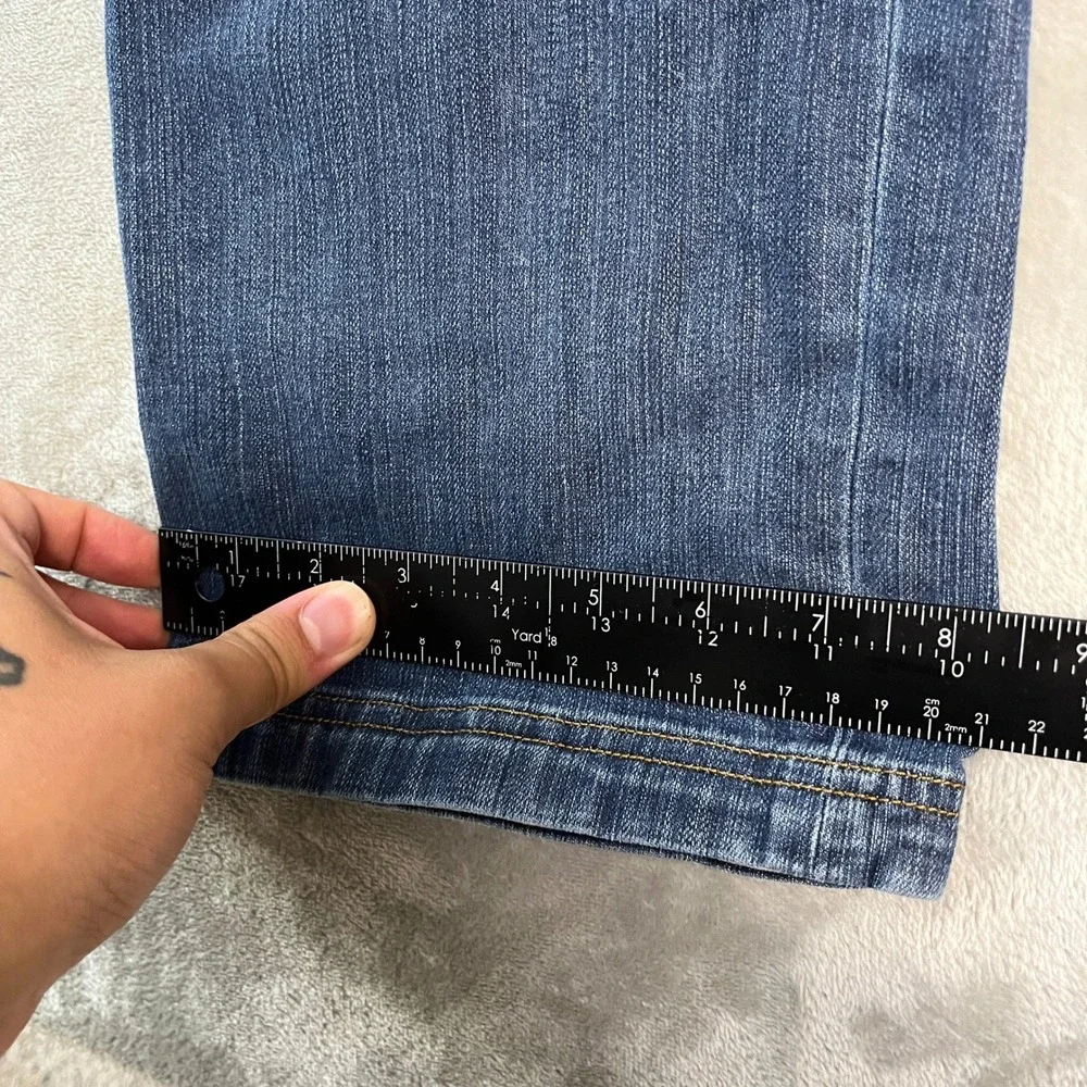Duluth Trading Ballroom Double Flex Jeans Mens 38x34* Standard Fit Dark Wash EUC